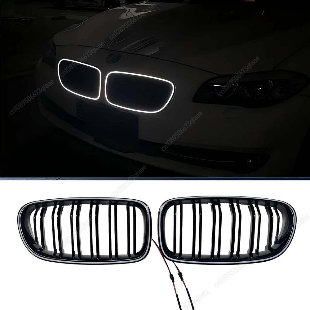 Car Led Light - شبكة أمامية مضيئة مزدوجة الخطوط مع