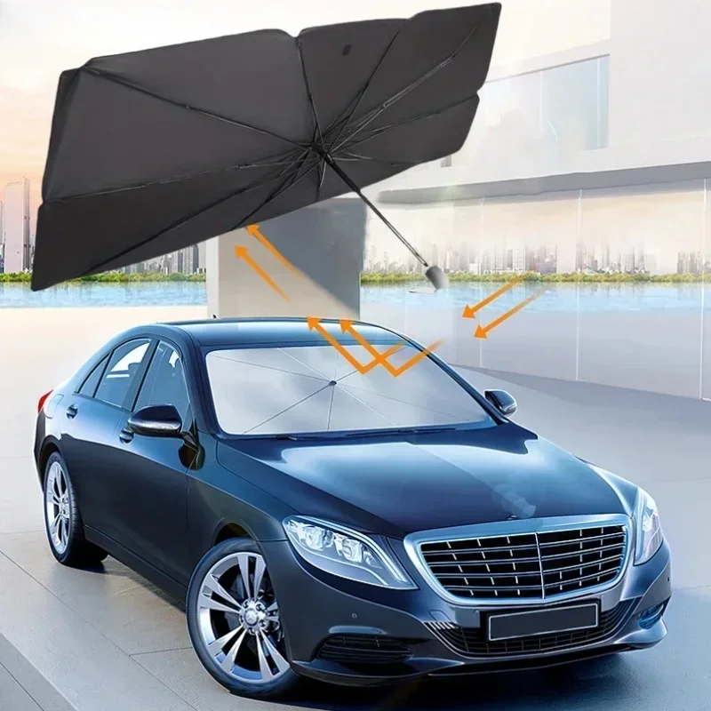 Windshield Sun Shade - واقي شمس للسيارة، ملحقات السيارة، مظلة