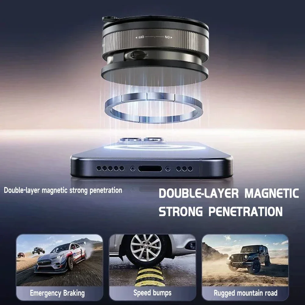 مطوّر 360 ° حامل هاتف مغناطيسي - مراجعة Car Phone Holder وسعره