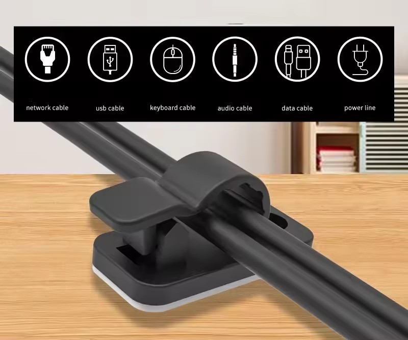 مشابك كابلات ذاتية اللصق لتنظي - مراجعة Car Cable Organizer وسعره