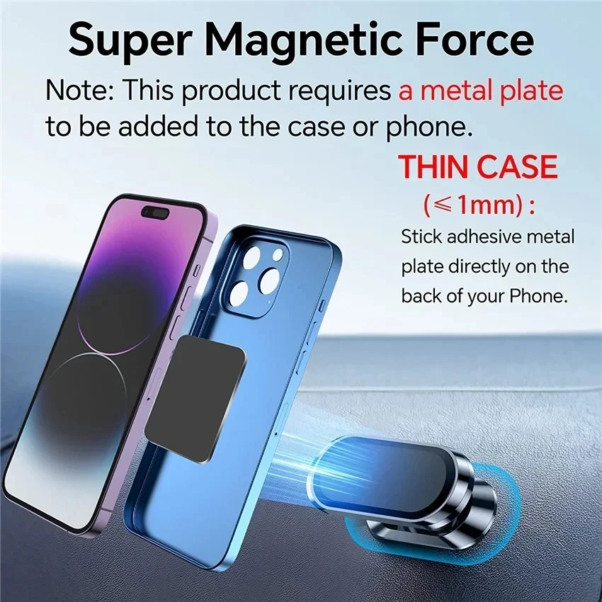 360 °   حامل هاتف مغناطيسي للس - مراجعة Car Phone Holder وسعره