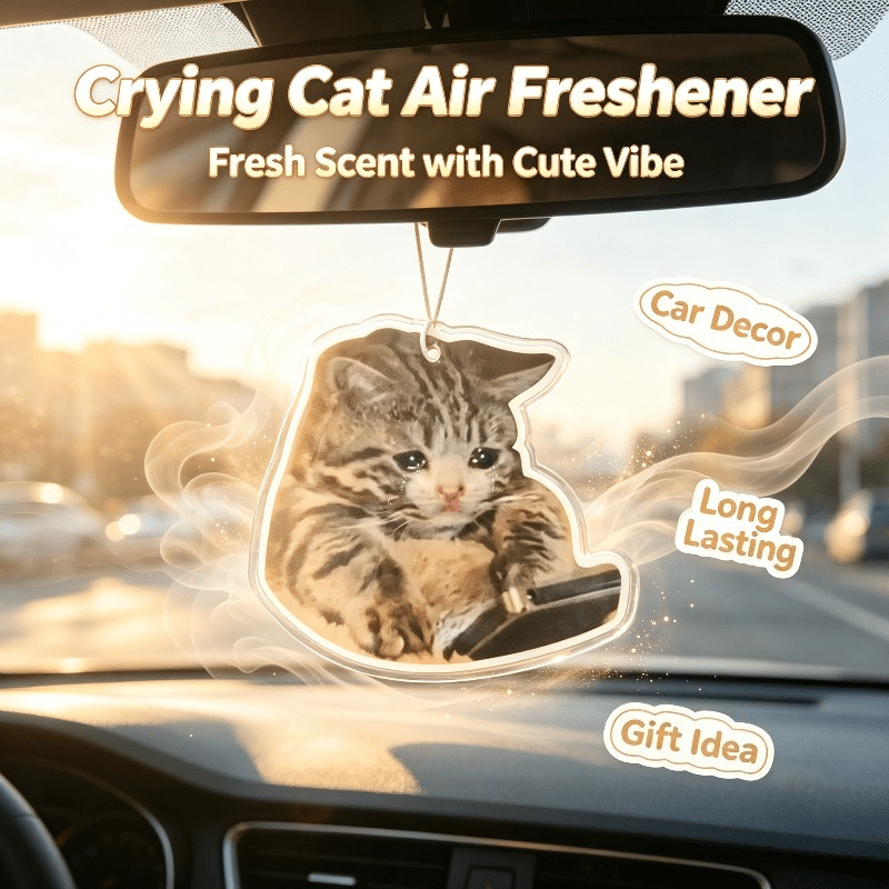 معطر هواء للسيارة على شكل قطة  - مراجعة Car Air Freshener وسعره