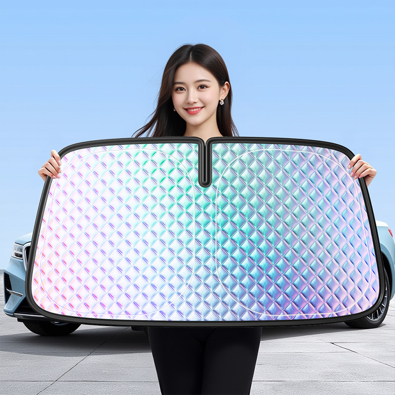 واقي شمس أمامي سميك للزجاج الأ - مراجعة Windshield Sun Shade وسعره